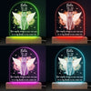Custom Photo You Always Stay In My Heart - Memorial Personalized Custom Shaped 3D LED Light - Sympathy Gift, Gift For Pet Owners, Pet Lovers