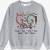 My Grandkids Put The Merry In My Christmas - Family Personalized Custom Unisex T-shirt, Hoodie, Sweatshirt - Christmas Gift For Mom, Grandma