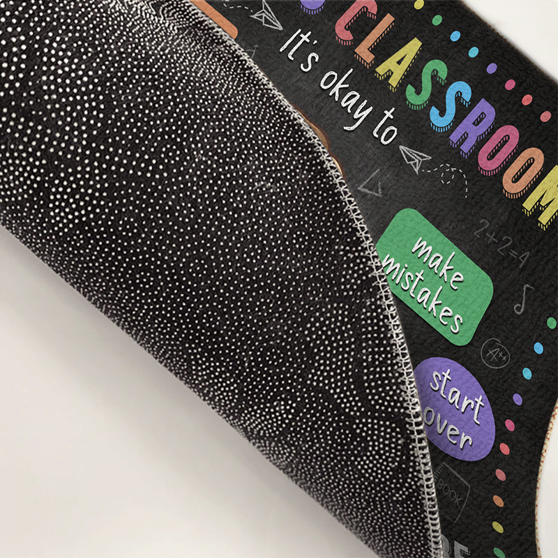 Custom Name Classroom Welcome Gifts for Teachers - Personalized Doormat