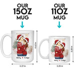 Custom Name Funny Christmas Gifts for Husband - Personalized Mugs