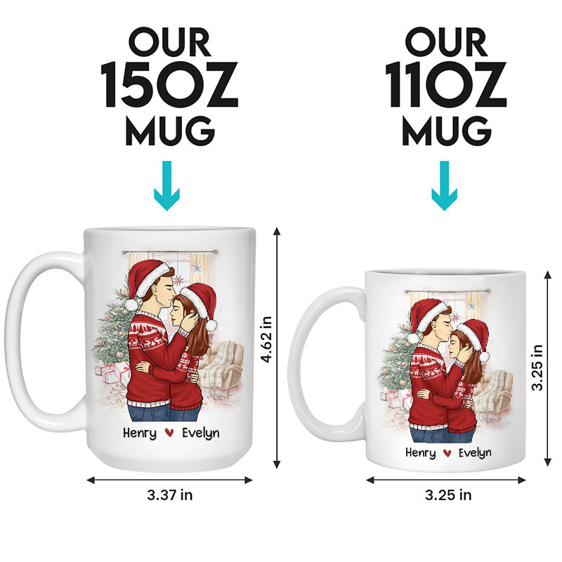 Custom Name Funny Christmas Gifts for Husband - Personalized Mugs
