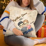 Custom Name Romantic Couple Gifts - Personalized Pillow