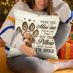 Custom Pet Photo Dog Lover Comfort Gifts - Personalized Pillow