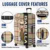Wherever You Go Becomes A Part Of You Somehow - Travel Personalized Custom Luggage Cover - Holiday Vacation Gift, Gift For Adventure Travel Lovers