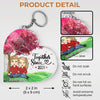 We've Been Together Since - Couple Personalized Custom Heart Shaped Acrylic Keychain - Gift For Husband Wife, Anniversary