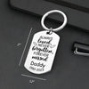 Custom Photo Always Loved Forever Missed - Memorial Personalized Custom Keychain - Sympathy Gift For Family Members