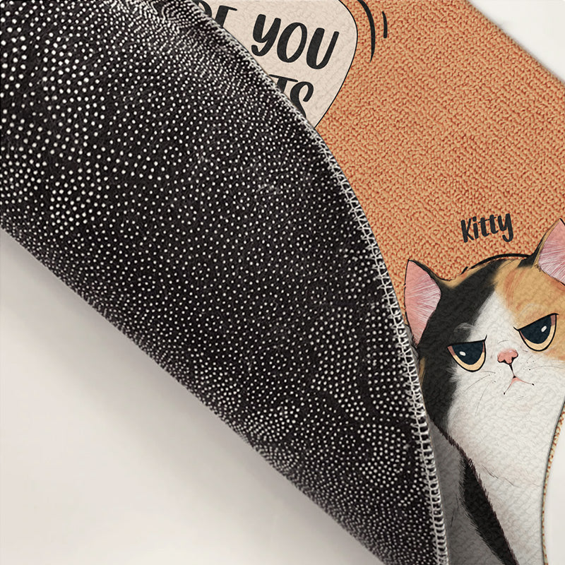 Cats Rule The World - Cat Personalized Custom Decorative Mat - Gift For Pet Owners, Pet Lovers