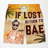 Better Together - Personalized Couple Beach Shorts - Gift For Couples, Husband Wife
