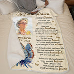 Custom Photo Memorial Keepsake - Personalized Blanket