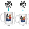 Still Grab Your Butt Even When We're Old And Wrinkly - Couple Personalized Custom Mug - Gift For Husband Wife, Anniversary