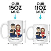 Congrats Another Year As My Husband - Couple Personalized Custom Mug - Gift For Husband Wife, Anniversary