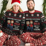 Custom Name Funny Christmas Gifts for Couples - Personalized Sweatshirt