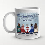 Custom Name Greatest Gift Christmas Gifts for Siblings - Personalized Mugs