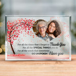 Custom Photo Thank You Gifts for Loved Ones - Personalized Shaped Acrylic Plaque