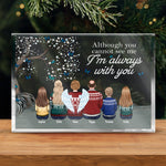 Custom Name Christmas Memorial Gifts for Family - Personalized Shaped Acrylic Plaque
