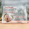 Custom Photo The Most Beautiful Mom - Family Personalized Custom Rectangle Shaped Acrylic Plaque - Birthday Gift For Mom