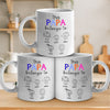 This Daddy Belongs - Family Personalized Custom Mug - Father's Day, Birthday Gift For Dad