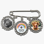 Custom Pet Name Memorial Gifts - Personalized Memorial Lapel Pin