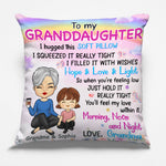 Custom Name Grandma Gifts for Granddaughter - Personalized Pillow