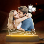 Custom Photo Couple Gifts - Personalized 3D LED Light