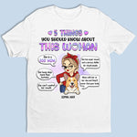 Custom Name Funny Dog Mom Gifts for Women - Personalized Apparel