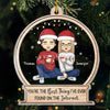 You're The Best Thing - Couple Personalized Custom Ornament - Acrylic Custom Shaped - Christmas Gift For Husband Wife, Anniversary