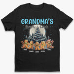 Custom Name Christmas Gingerbread Gifts for Grandma - Personalized Apparel