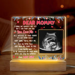 Custom Ultrasound Photo Pregnancy Gifts for Moms - Personalized 3D LED Light