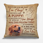 Custom Pet Photo Memorial Gifts for Dog Lovers - Personalized Pillow