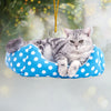 Custom Photo A House Is Not A Home Without A Pet - Dog & Cat Personalized Custom Ornament - Acrylic Custom Shaped - Christmas Gift For Pet Owners, Pet Lovers