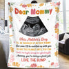Custom Photo Mommy, You Are Doing A Great Job - Family Personalized Custom Baby Blanket - Baby Shower Gift, Gift For First Mom