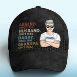 Custom Name Husband Daddy Grandpa Gifts for Men - Personalized Classic Cap