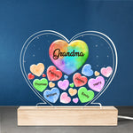 Custom Name Grandma Family Gifts - Personalized 3D LED Light