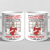 I Just Want To Be With You - Couple Personalized Custom Mug - Gift For Husband Wife, Anniversary