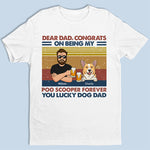 Custom Name Funny Dog Dad Gifts - Personalized Apparel