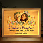 Custom Photo Mother Daughter Gifts - Personalized Frame Light Box