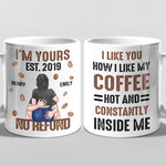 Custom Name Funny Coffee Couple Gifts - Personalized Mugs