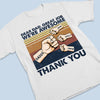Dear Dad, Great Job We're Awesome Thank You - Family Personalized Custom Unisex T-shirt, Hoodie, Sweatshirt - Father's Day, Birthday Gift For Dad