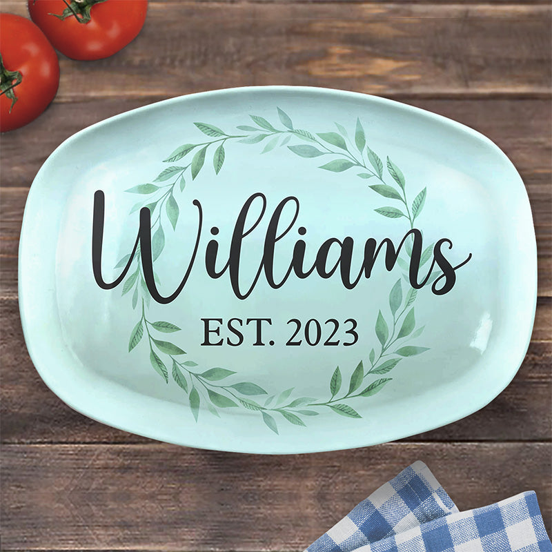 My Pretty Platter - Family Personalized Custom Platter - Gift For Family Members