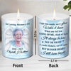 Custom Photo Always In Loving Memory With You - Memorial Personalized Custom Smokeless Scented Candle - Memorial Gift, Sympathy Gift For Family Members