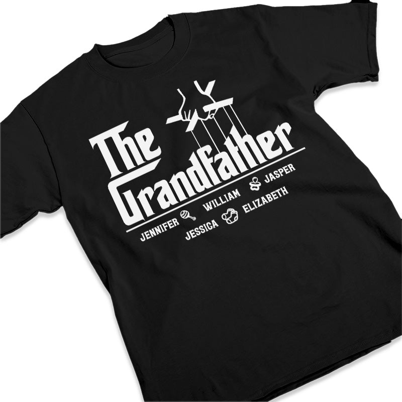 Our Hero Is Grandpa - Family Personalized Custom Unisex T-shirt, Hoodie, Sweatshirt - Father's Day, Birthday Gift For Dad, Grandpa