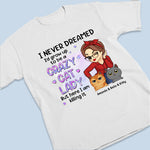 Custom Name Crazy Cat Lady Gifts for Women - Personalized Apparel