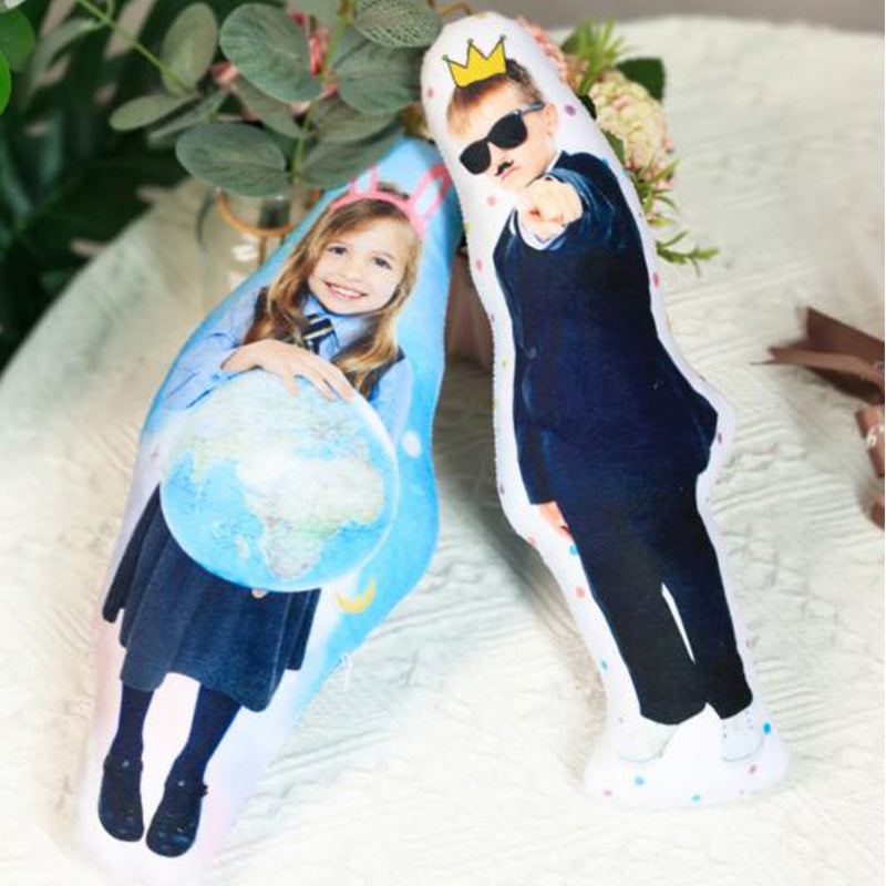 Custom Photo Portrait Gifts - Personalized Shaped Pillow