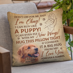 Custom Pet Photo Memorial Gifts for Dog Lovers - Personalized Pillow