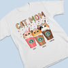 Mom & Catpuccino Puppuccino Coffee - Dog & Cat Personalized Custom Unisex T-shirt, Hoodie, Sweatshirt - Gift For Pet Owners, Pet Lovers