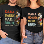 Custom Name Funny Dad Gifts for Father - Personalized Apparel