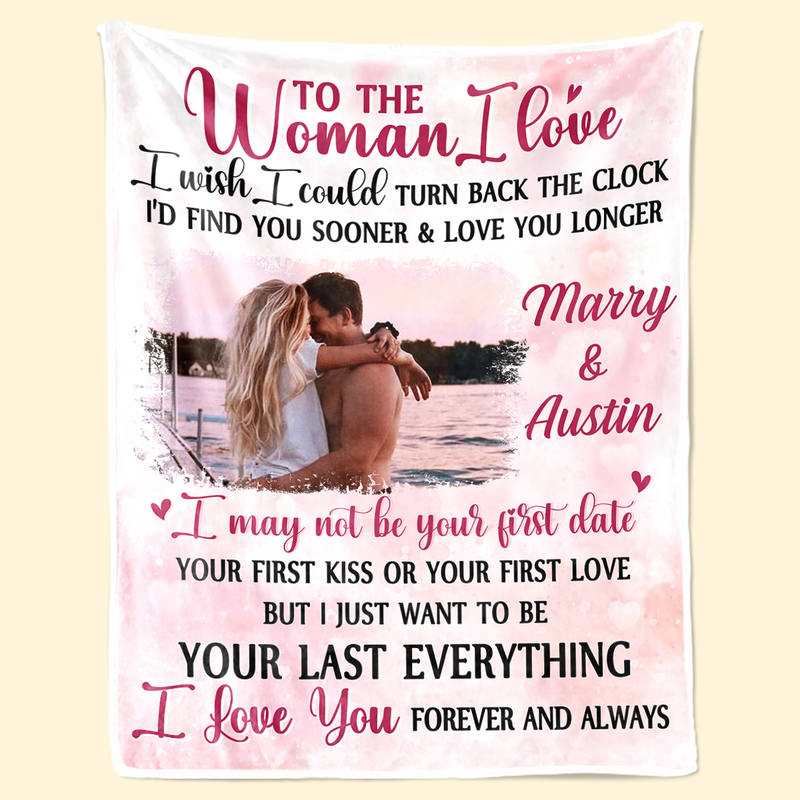 Custom Photo Couple Gifts - Personalized Blanket