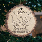 Custom Name Sister Gifts - Personalized Ornament