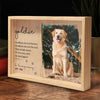 Custom Photo You Would Have Lived Forever - Memorial Personalized Custom Frame Light Box - Sympathy Gift For Pet Owners, Pet Lovers