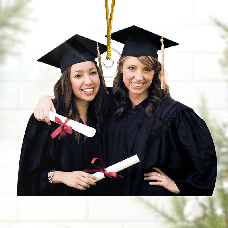 Custom Photo Graduation Gifts - Personalized Ornament